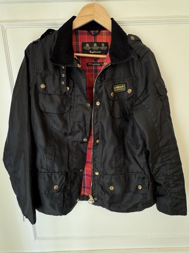 Barbour international black - international,
