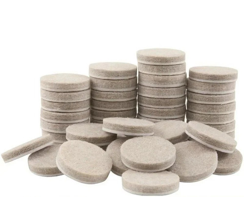 20mm felt chair leg - felt, 5mm