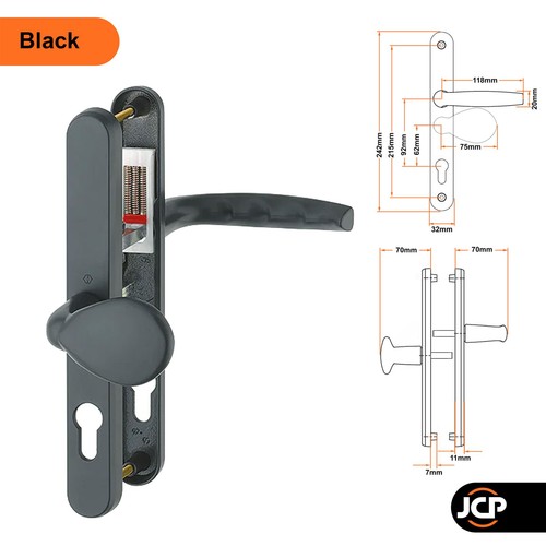 Hoppe atlanta upvc door handle - hoppe,