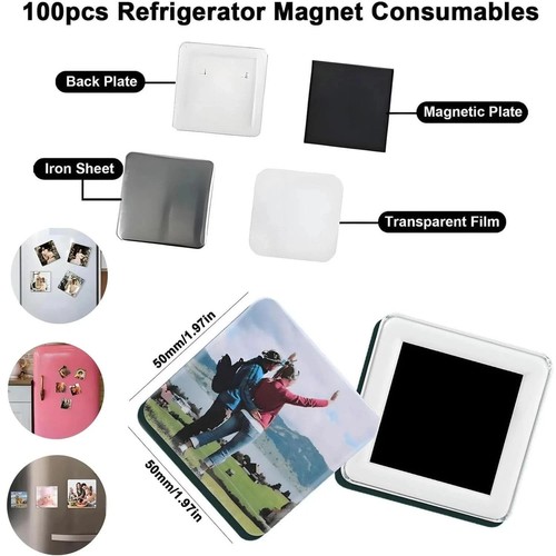 100pcs metal fridge - 100pcs,