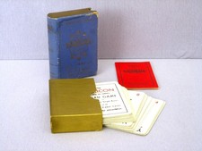 Vintage Lexicon Word Card Game 2-4 Players in Book Cover Box + Rules Booklet