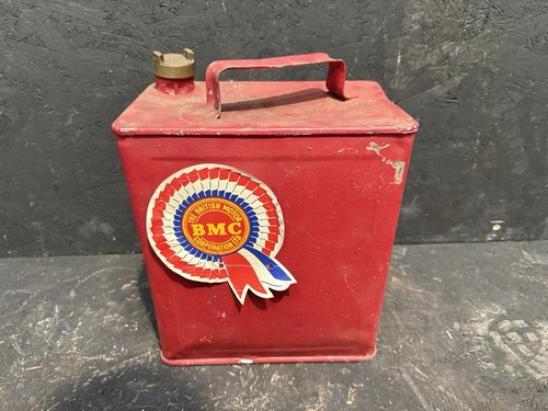 Vintage unrestored fuel can - fuel,