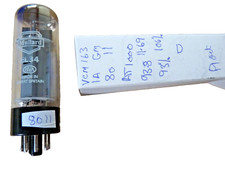 Mullard EL34 Code XF3 B4F4