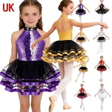 UK Girls Kids Sequined Ballet