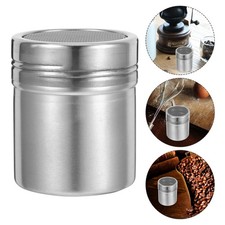  Fine Mesh Flour Shaker Sugar Cocoa Shaker Chocolate Powder Shaker With Lid And