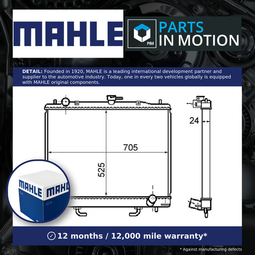 Radiator fits mitsubishi - radiator,