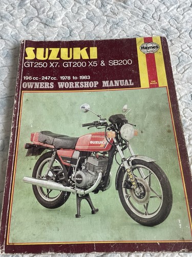 Haynes suzuki gt250 - gt250, x7
