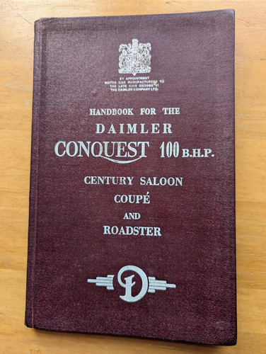 Daimler conquest 100 bhp - conquest,
