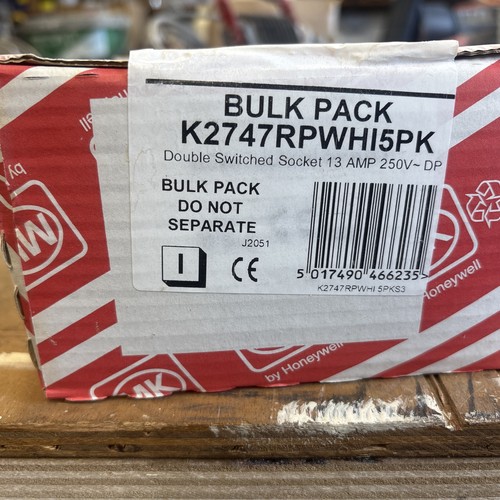 Bulk pack k2747rpwh15pk 13a - pack,