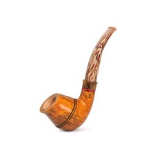 Briar smoking tobacco freehand