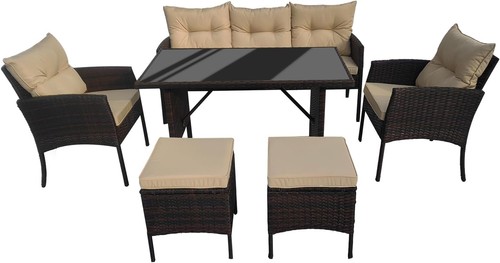 Seater rattan garden - 7,