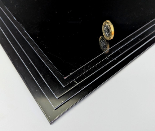 Plastic sheet black - plastic,