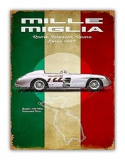 Vintage Style Mille Miglia