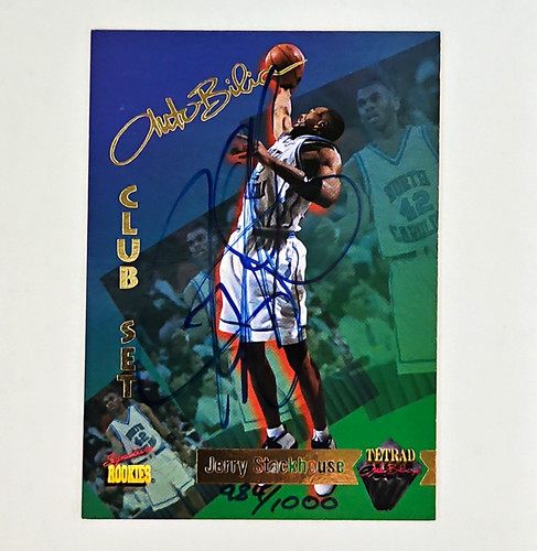 Signature rookies 1995 tetrad - rookies,
