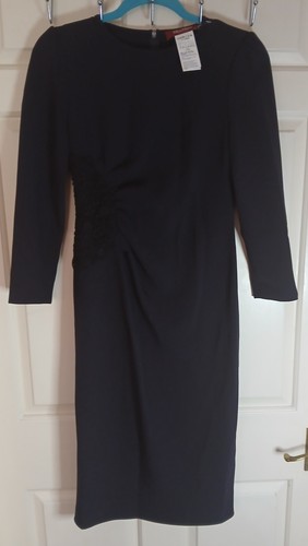 Bnwot navy max mara midi - navy,