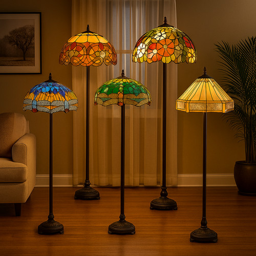 Luxury tiffany floor lamps - floor,