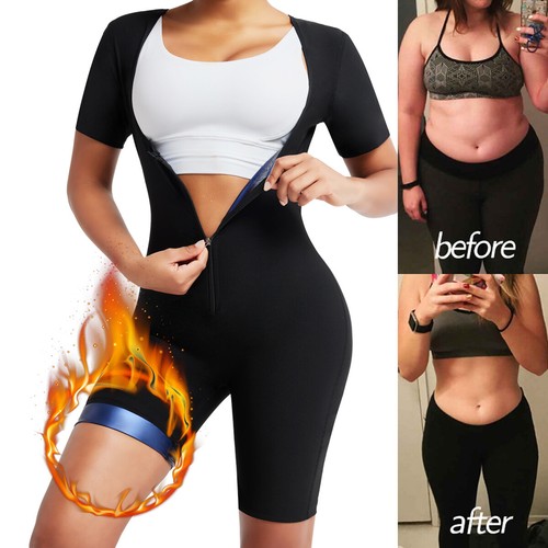 Sauna sweat suit women full - sweat,