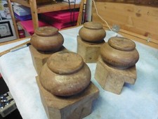 lot of 4 Newels stair post