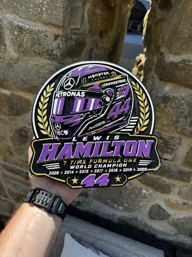 Lewis hamilton helmet wall - hamilton,