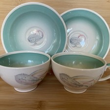 Set of Two Susie Cooper Grey