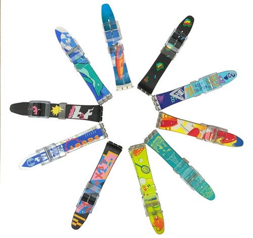 Swatch resin 17mm - resin,