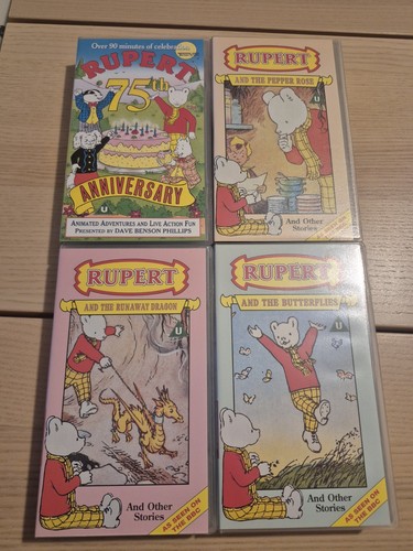 Rupert bear 75th anniversary - rupert,