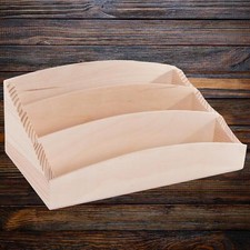 Wooden Letter Rack Holder