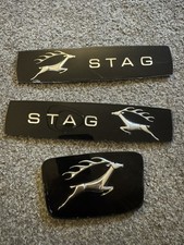 Triumph Stag front badges