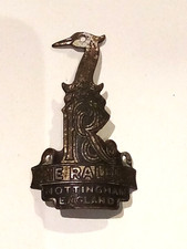 Vintage Old The Raleigh Head Tube Badge Cycling Nottingham England Bike Emblem