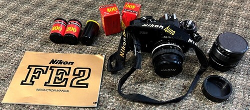 Nikon fe2 film camera - fe2,