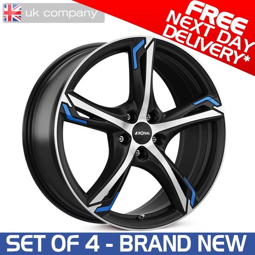 Ronal r62 black blue - ronal,
