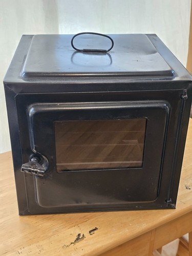 Vintage metal food pie warmer - metal,