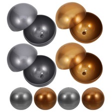8 Pcs Empty Round Clear