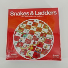 Pressman Snakes & Ladders Game Ages 4+, For 2-5 Players