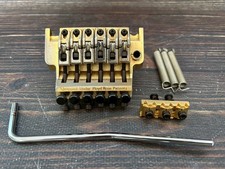 80s Ibanez Edge Floyd Rose Tremolo Bridge Gold Made in Japan w/ R2 Locking Nut
