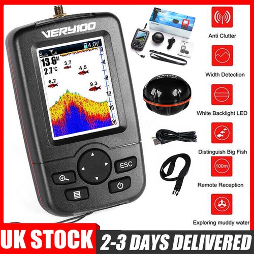 100m portable sonar - 100m, sensor