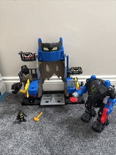 Imaginext DC Super Friends Batman Robo Batcave Playset Robot Great Toy