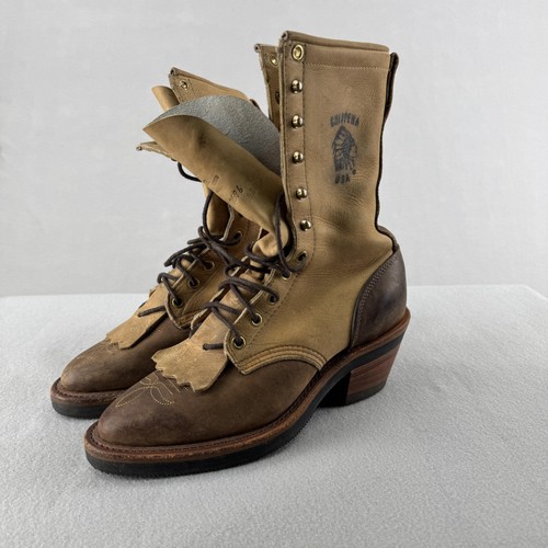 Vintage chippewa boots mens - vintage,
