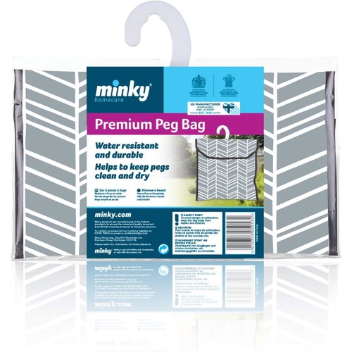 Minky premium peg bag - minky,