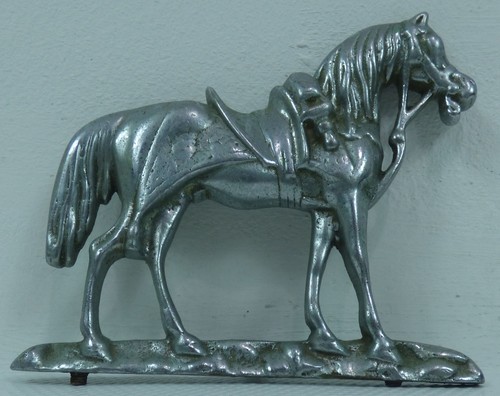 Vintage cast metal - metal, horse