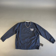 VTG Nike Golf Jacket T-Birds Golf Extravaganza Navy V-Neck Windbreaker Size XL