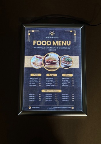 Led illuminated lightbox - illuminated,