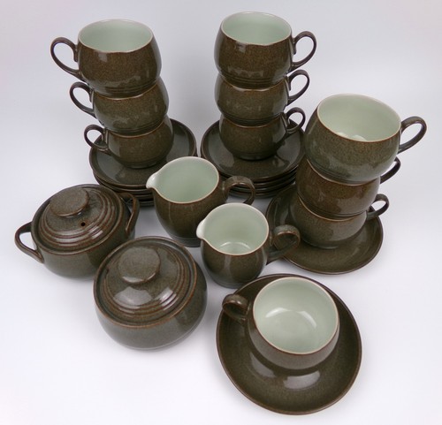 Denby greystone tea set - denby,