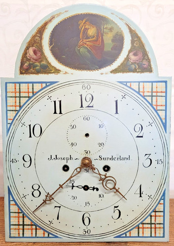 Day longcase dial movement - longcase,