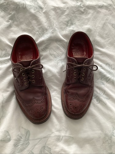 Men trickers burgandy - men’s,