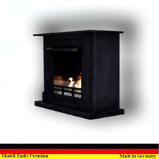Gel and Ethanol Fireplace Camino Fireplace Fireplace Cheminee Emily Deluxe Royal Black