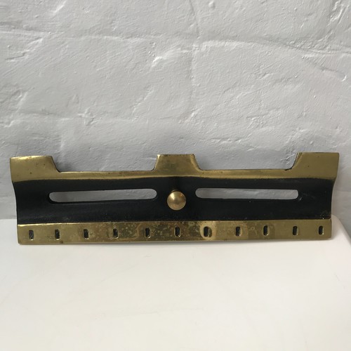 Vintage cast iron brass