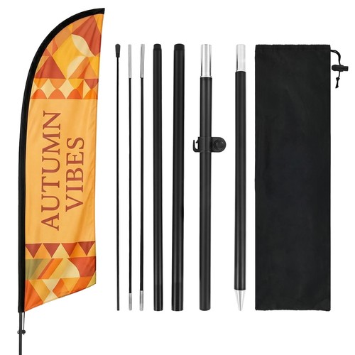 8ft feather flag pole kit - 8ft,