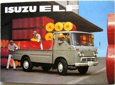 ISUZU ELF Range Original Commercials Sales Brochure 1968 #6D3-1