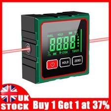 Digital Angle Finder with Electronic Laser - 4-side Strong Magnetic Angle Gauge